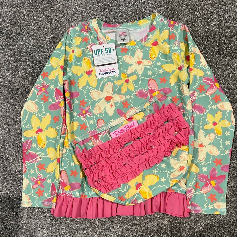Ruffle Butts Swim 6T